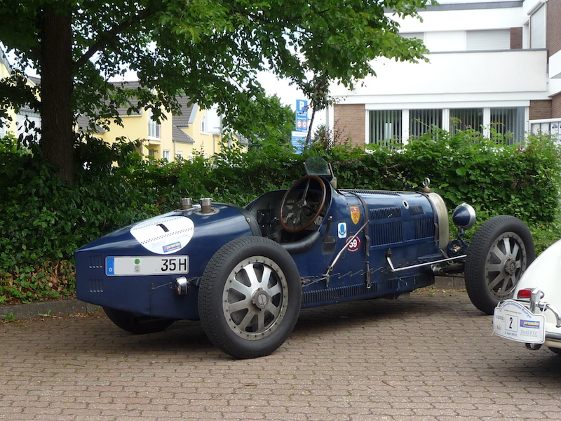 1930 Bugatti Type 35 B rechte Seite