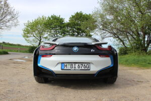 BMW i8 Heckansich