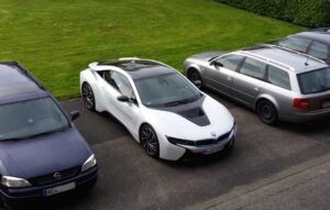 BMW i8 von oben